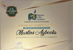 Award page